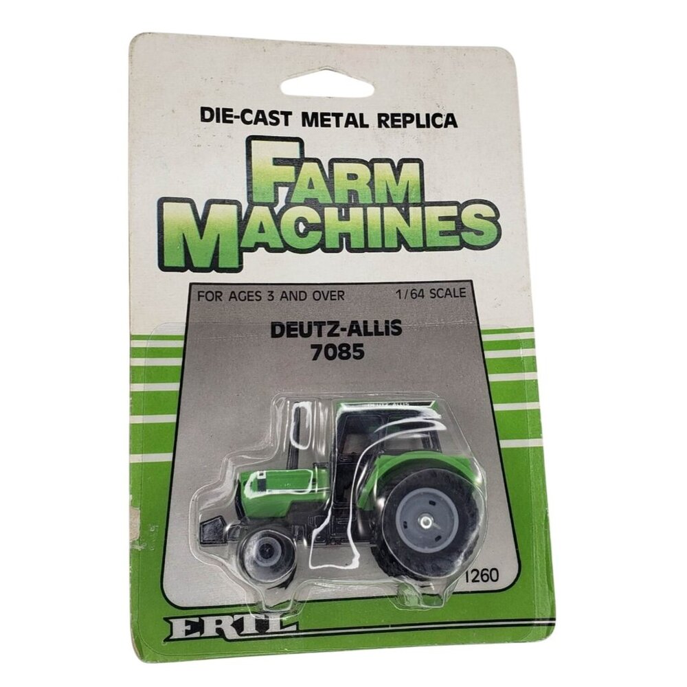 ERTL Die-Cast Metal Replica Farm Machines Deutz-Allis 7085 Tractor 1/64 NOS